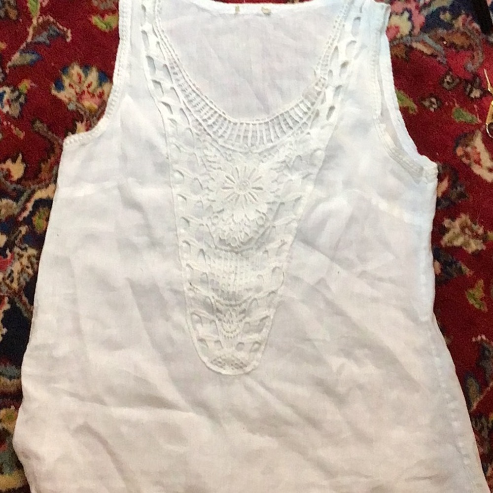 100%LINEN top